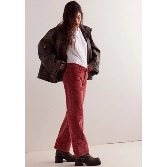 WE THE FREE Risk Taker High Rise Straight Corduroy Pants Women's Sz 29 NEW $128 - Picture 16 of 16